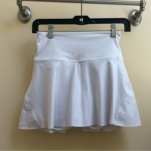 Athlete White Tennis Skort